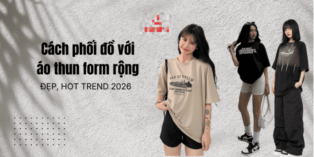 Áo Thun Form Rộng Nữ
