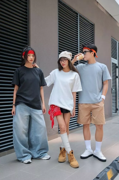 Áo thun form rộng nữ Áo thun nữ hàng hiệu chính hãng